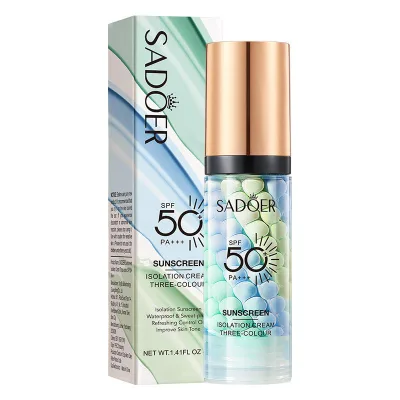SADOER JOMTAM 3 Colors Liquid Foundation Primer Hydrating Brightening Makeup Base Even Skin Tone Cover Blemishes Long Lasting