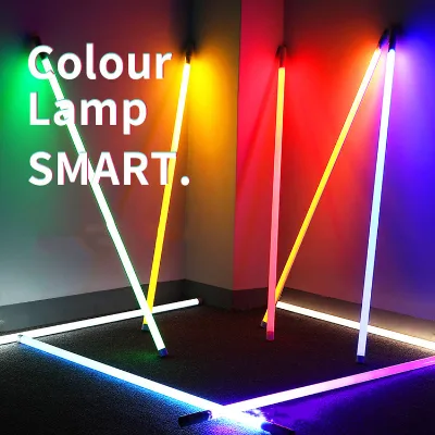 New Design 2ft 3ft 4ft Led Flag Pole Light Wireless Remote Control Rechargeable RGB Led Pole Light