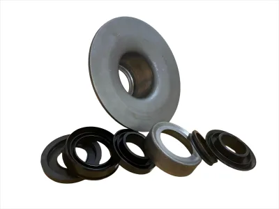 Bulk Material Belt Conveyor Idlers End cap Tapas Para Rodillos