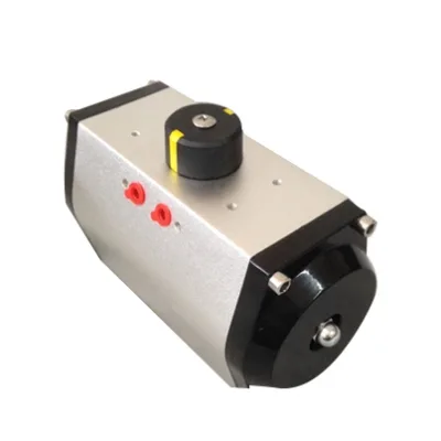 Stainless Steel Valve Regulator Pneumatic Valve Controller Gear Rack Piston Actuator GT-110