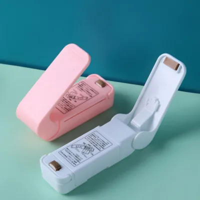 Mini Portable Handheld Heat Vacuum Bag Sealer Handheld Bag Resealer Sealer Mini Food Sealer for Plastic Bags Snack Bags