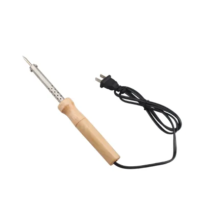 30W-150W OEM Customize Electric Soldering Iron with Wood Handle