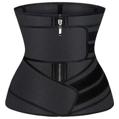 Private Label Workout Long Torso Tummy Wrap Waist Slimming Belt Plus Size Waist Trainer Shaper