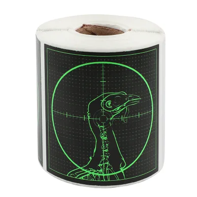 Archery Accessories Self-adhesive Sticker Turkey Mark Target Paper for Outside Shooting and Hunting