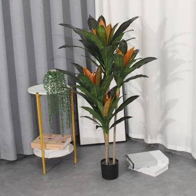 Fake Flower Plants Tree Clearance Wholesale Outdoor Small Low Price Bonsai Artificial Flowers for Cake Decor