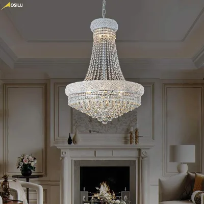 Wholesale Factory Silver Color Small Size Crystal Chandelier Contemporary
