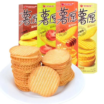 Hot-selling Exotic Chips High-quality Non-fried Potato Chip Snack 104g