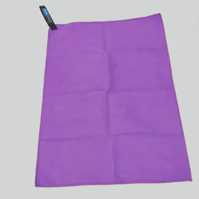 Camping With Zip Carry Bag Microfiber Face Hanging Towel