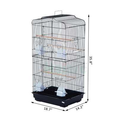 Wholesale Metal Large Bird Cage Parrot Cage Flying Bird Cage