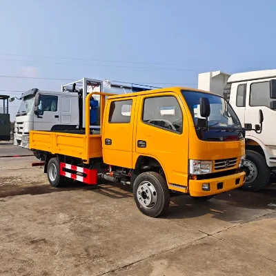 CLW Right Hand Drive 4x4 1-10t Light Garbage Dump Truck Diesel Manual Transmission Euro 3 Emission Highway Transport Vehicle