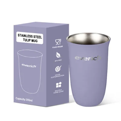 Premium Stainless Steel Wine Tumbler with Vacuum Insulation