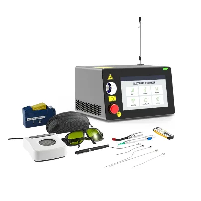 Portable 980nm/1470nm PLDD Laser Device with Air Cooled System CE Certified for Cervical Spine Disc Surgery