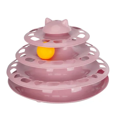 Teasing Ball Cat Toy Happy Turntable