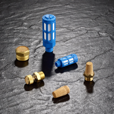 Pneumatic Silencer Exhaust Brass Muffler