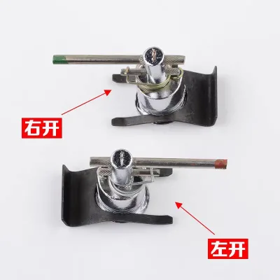 Steel Triangle Lock for Hall Door Elevator Equipment Accessory Triangular Lock, Left Open, Right Open Lock Cylinder