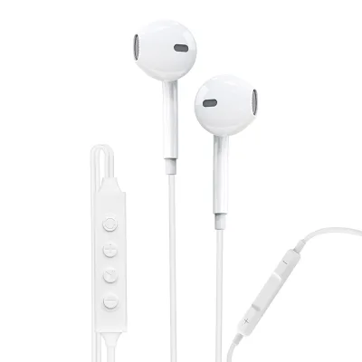K6 Wired Earbuds With Microphone and Volume Control in Ear Ergonomic Noise Headphones With Type-C Jack
