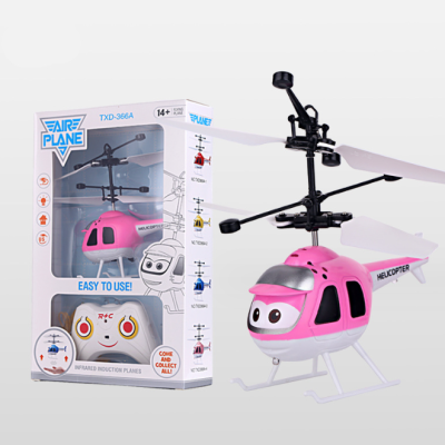 Cheap Price Portable Mini Helicopter Remote Control Infrared Flying Sensor Plane