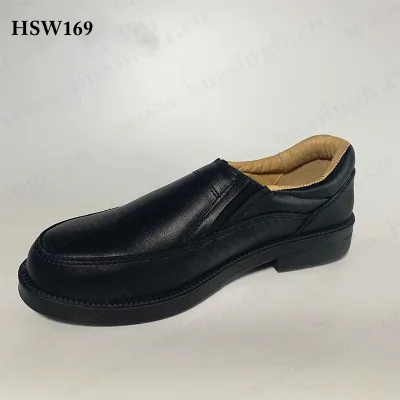 LXG,hot Selling Genuine Low Cut Anti-hit Safety Shoes Elastic Belt Design Non slip PU Out Sole Shoes HSA169