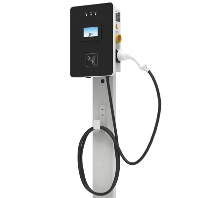Wall-mounted 3 Ac Electric Car Charger Wallbox Type1 Type2 Interface Standard 22kW Fast AC Charging Station Sheet Metal Casing
