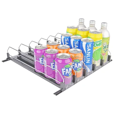 Supermarket Shelves Pusher Unit, Can Shelf Pusher Kit