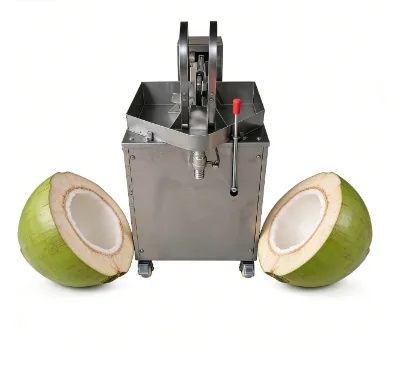 Fresh Coconut Cutting Tools Stainless Coconut Cutting Machine Automatic Automatic Portable for Home Use