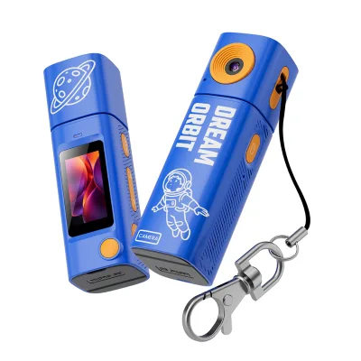 OEM ODM New Mini Camera Keychain Hot Selling G10 1080P Toy Design Suitable for Young People 2K HD Recording