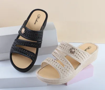 Budget Friendly Anti-slip Lightweight PVC slippers for Women New Styles