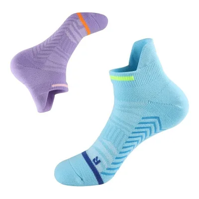 Custom Sports Breathable Compression Running Ankle Socks for Men Women