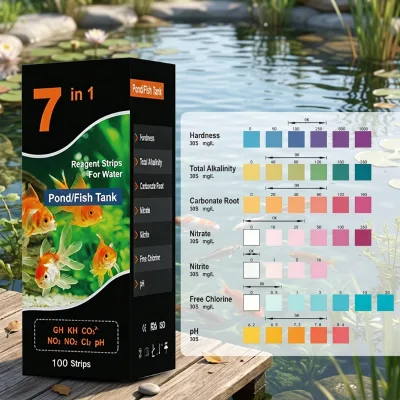 Water test Strips test Kit Pond 7 in 1