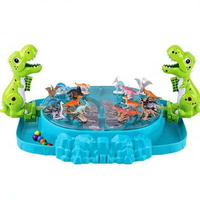 Cross-Border Children's Plastic Marbles Toy Parent-Child Interactive Rolling Ball Launching Competitive Desktop Game Two-Person