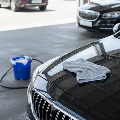 CARCATICZ High Density Extra Soft Coral Fleece Cloth Car Wash Cleaning Fast Drying Towels for Car Care