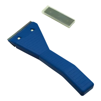 Light Weight and Economic DIY PP Handle High Carbon Steel Blade 0.25mm Thick Dust Scraper
