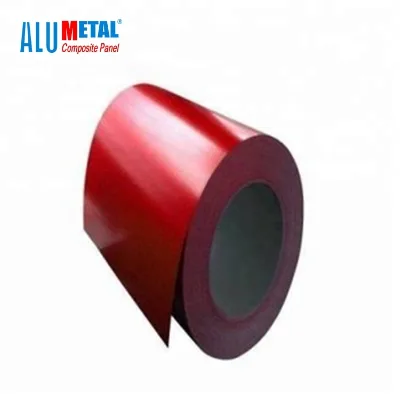 Color Coated Long Span Anodized Aluminum Roofing Coil Pdvf Aluminum Coil