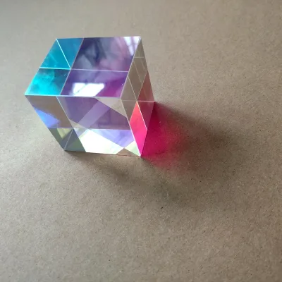 50mm Cube Prism Large Prism X-cube Prism