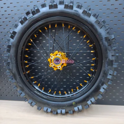Sword Brand 70/100-19 90/100-16 19*1.4 J16*2.15 19/16 Wheel Set for surron Lbx Chrome Black 16 Inch 19 Inch Wheel Set Lbx