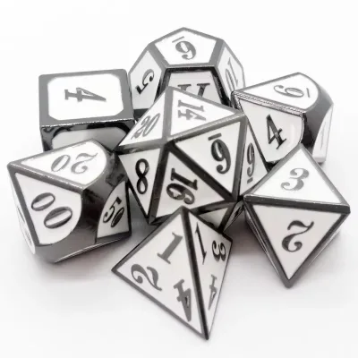 Wholesale DND Dice for Dungeons & Dragons RPG Role Playing Adventure Board Game Polyhedral Metal Dice Set
