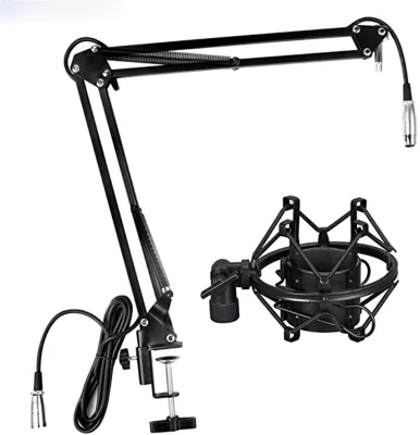 Portable Professional Heavy Duty Mic Arm Use Microphone Stand Suspension Boom Arm