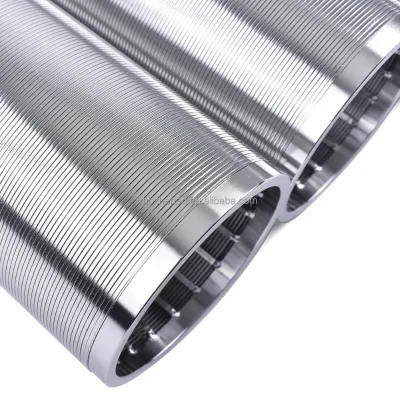 Industrial Wedge Wire Wound Filter Element for Petroleum, Water Treatment & Mining - SS304/316/316L