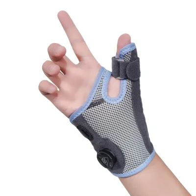 Adjustable Knob Pressure Wrist Joint Orthotics Wrist Sprain Protector and Postoperative Equipment for Rehabilitation