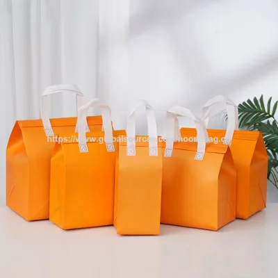 Grocery non woven eco gift handbag luxury insulated shopping bag custom logo