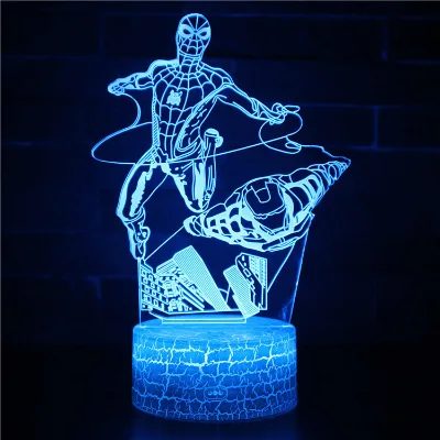 Hot Selling Holiday Gift Amazing 3D Illusion Table Lamp and Newest Creative LED 3D Night Light