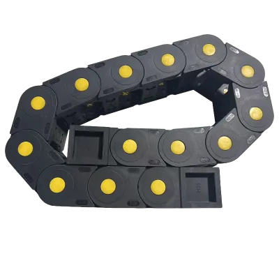High Wear Resistant Plastic Drag Chain Pre-assembled Cable Tow Chain for Industrial Equipment