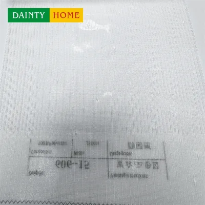 DAINTYHOME New Natural Style Polyester Stripe Home Curtain Luxury Panel for Living Room Bedroom Decoration Sheer