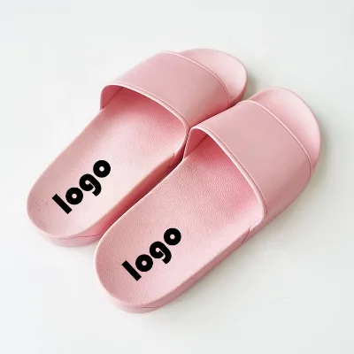 Cool Anti-Slip slippers Men's Ladies Summer Eva Pvc slip on Slides Unisex slippers Good Quality Sandals Custom logo for Men Soft