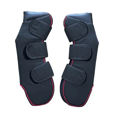 Customized High Quality Oxford Cloth Horse Travel Boots Leg Guards Equine Horse Fly Boots Riding Horse Boots Set