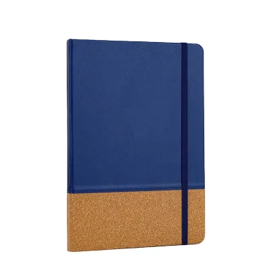 Green Life Custom Cork PU With Vinyl Paper Learner Notebook Covers Library Custom Cork Notebook Covers