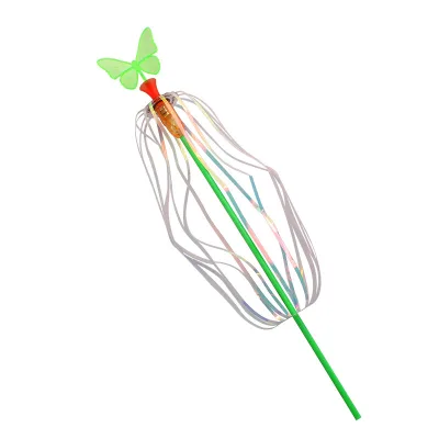 New Wholesale Beejay Magic Bubble Wand Children's Toys Twister Flash Light Rotating Rod Led Flashing Stress Release 38cm