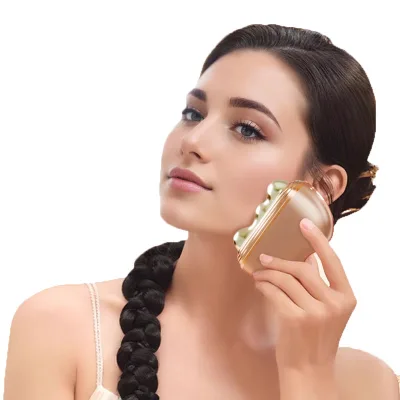 Electric Facial Massager Heating, Vibrating, and Scraping Tool for Skin Tightening and Anti-Aging Skin Care Device