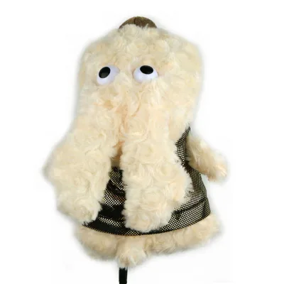 Factory Customized Logo Wholesale Durable Funny Animal Colorful Muppets Plush/Cotton Golf Club Covers Woods 460cc Headcover