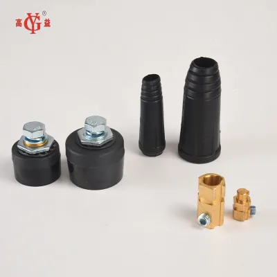 Fast connection plugs are welded with male and female high quality connectors Quick-connect plugs for welding